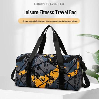 Sport Gym Reis Duffel Bag met Droog Nat Scheiding