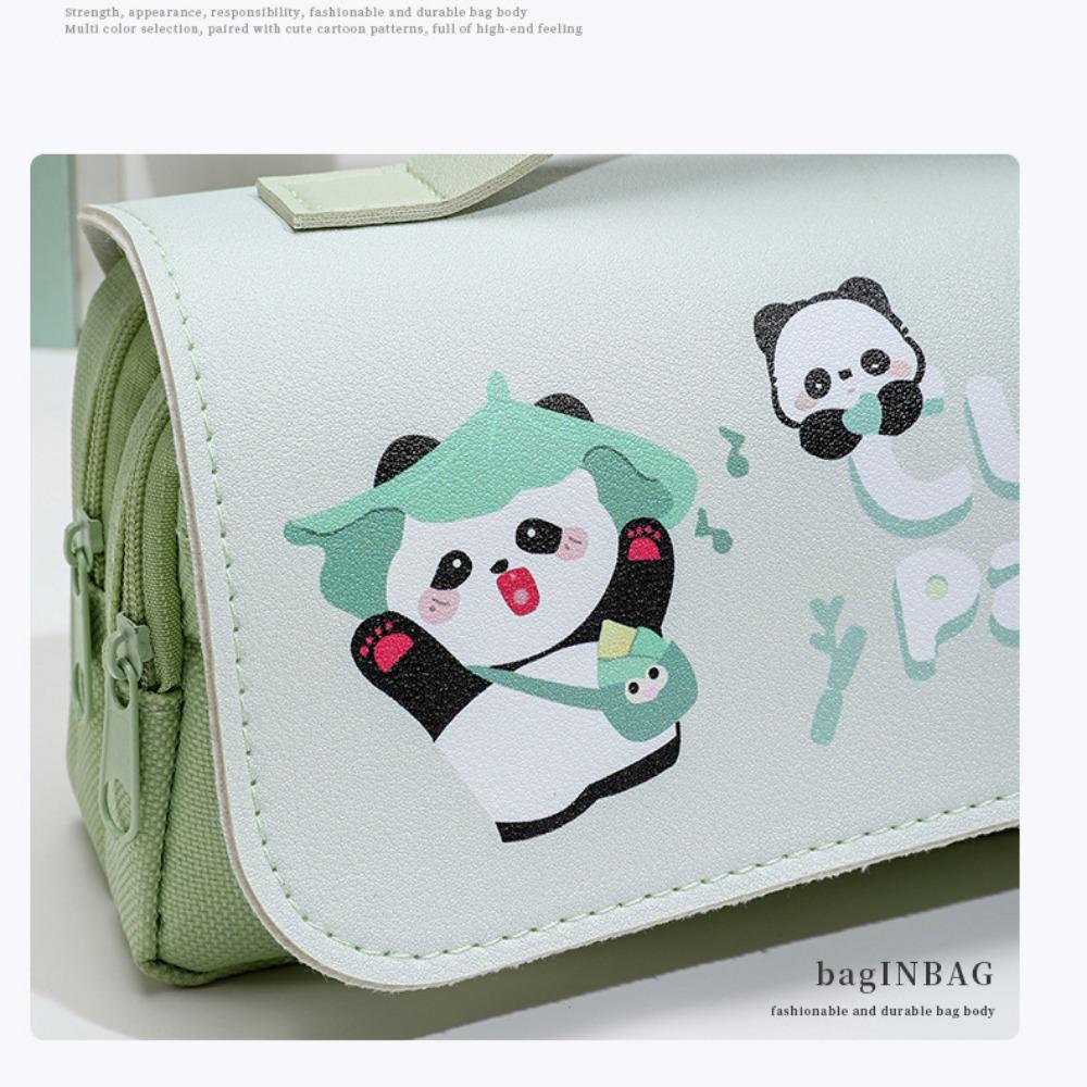 Handheld flip pencil case, pencil case, elementary school student, high-end, dirt resistant, large capacity, multi-layer pencil case