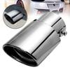 Auto Car Pipe Exhaust Tail Muffler Tip Stainless Steel Replacement Accessories
