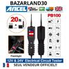 BAZARLAND30.Ancel PB100 testador de Circuito Automotivo Kit de Sonda de Circuito de Potência sistema Elétrico