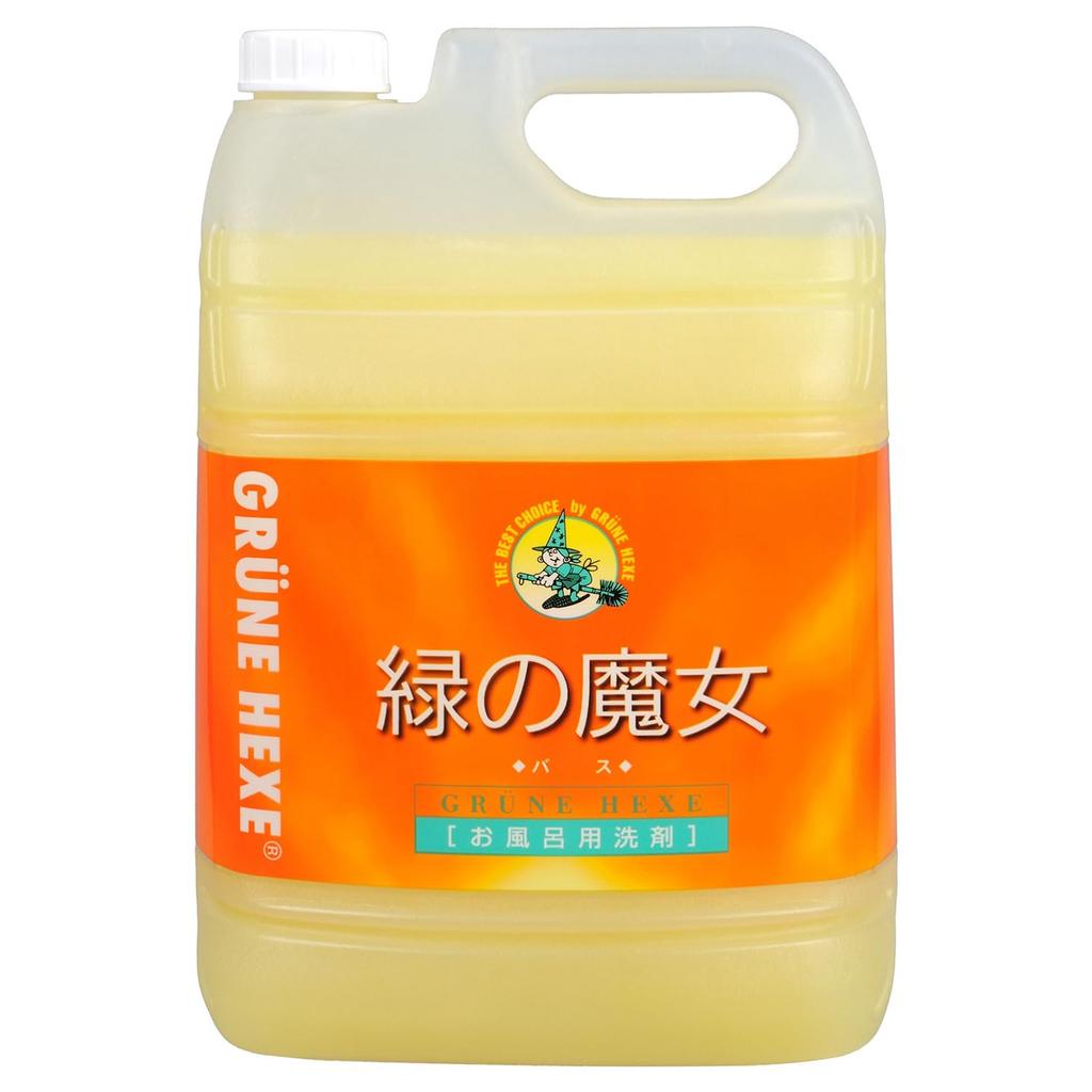 Mima Clean Care Green Witch Bath 5L [Large Capacity] (Bathroom Detergent) (Commercial Use)