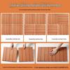 Outdoor Insect-Resistant Wear-Resistant Plastic Floor: Easy Assembly, Imitation Wood, Glue-Free, Nail-Free, Ideal for Courtyard Renovation.