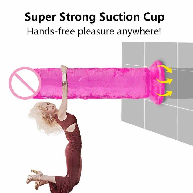Realistic Dildo for Women Masturbation Suction Cup Soft Jelly Dildo Big Penis Anal Plug Erotic Sex Toy for Adult Sex Masturbator