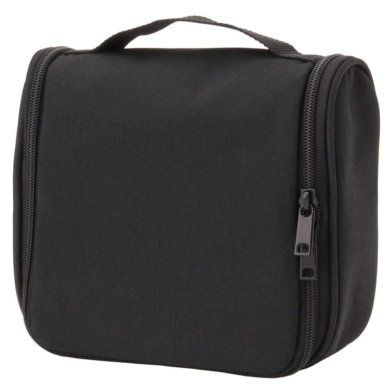 

MUJI Polyester Hanging Toilet Case, Black, Approx. 16 x 19 x 6 cm 02125752