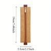 1pcs Adjustable Elastic Band Pen Holder, Dupont Paper Materials Leather Pen Sleeve Pouch Journal Waterproof Pencil Holder