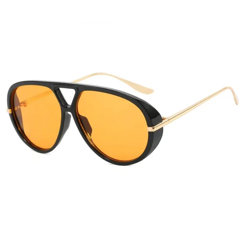 Fashion Large Frame Women'S Sunglasses Anti Outdoor Ultraviolet Driving Vacation Essential Men'S Sunglasses Fashion Glasses