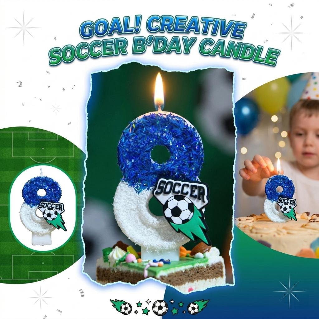 Fashion Cartoon Creative Birthday Candles Party Digital Candles