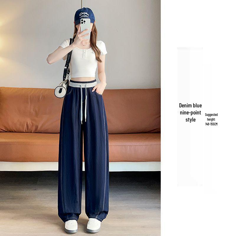 

2025 New Plus Size High Waist Casual Slimming Straight Leg Jeans L