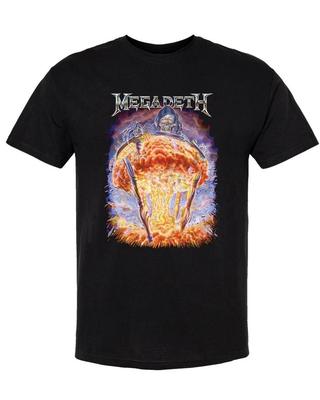 MEGADETH Cd Lgo BOMB SPLATTER Official SHIRT XXL New Rust In Peace Sells Killing Unisex T-Shirt