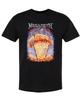 MEGADETH cd lgo BOMB SPLATTER Officiell TRÖJA XXL Ny rust in peace säljer dödande Unisex T-shirt