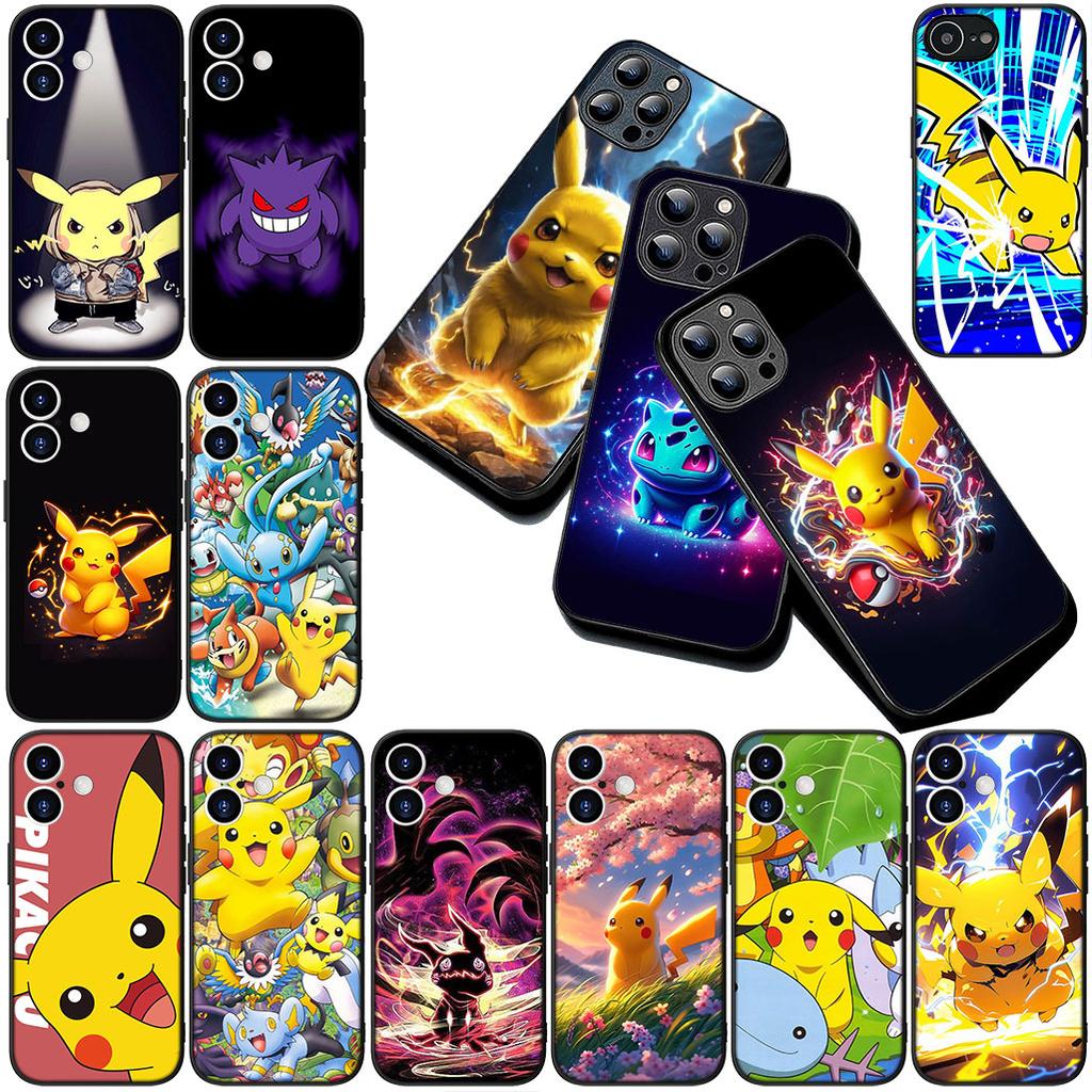 P-Pokemons GO Gengar P-Pikachus Phone Case for Motorola Moto G86 G57 E14 E15 G14 G34 G67 G84 G24 A54 G15 Power E22 Cover