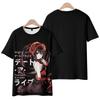 DATE A LIVE Kurumi Tokisaki Anime Manga T-Shirt Maglietta Costumi Poliestere
