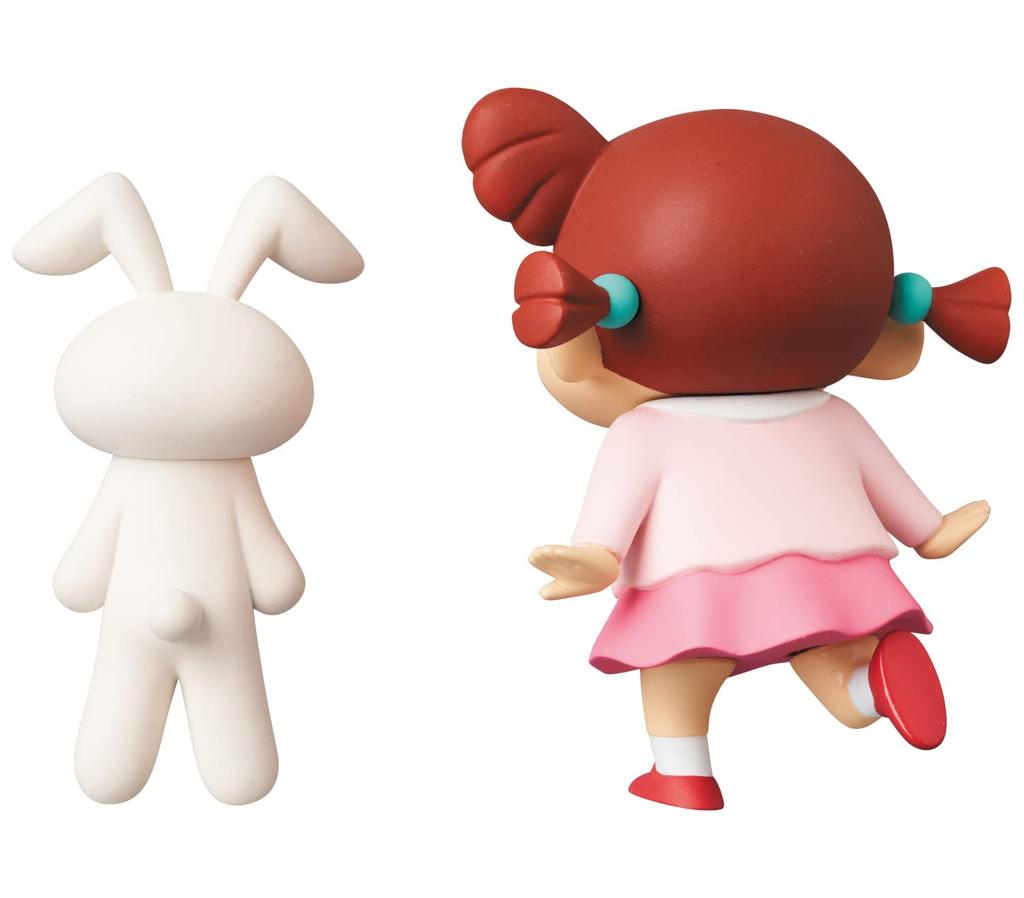 UDF Ultra Detail Figure 675 Crayon Series 4 and the approximately 60mm fully assembled figure No. Shin-chan Nene-chan Rabbit, tall, pre-painted,