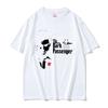 2025Summer 90s Vintage TV Play Dexter Morgan The Dark Passenger Face Graphic Tshirts Men Women 100 Pure Cotton Printed Tshirt
