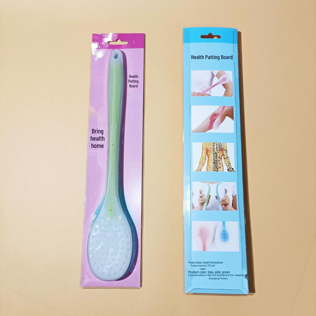 Silicone Meridian Patting Board: Fitness, Massage, Gua Sha, Acupoint Hammer for Health and Wellness.