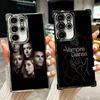 Coque de téléphone plaquée The Vampire Diaries Pour Samsung Galaxy S24 S25 FE S26 Edge S23 Ultra S22 S21 Plus S20 Housse anti-chute Airbag