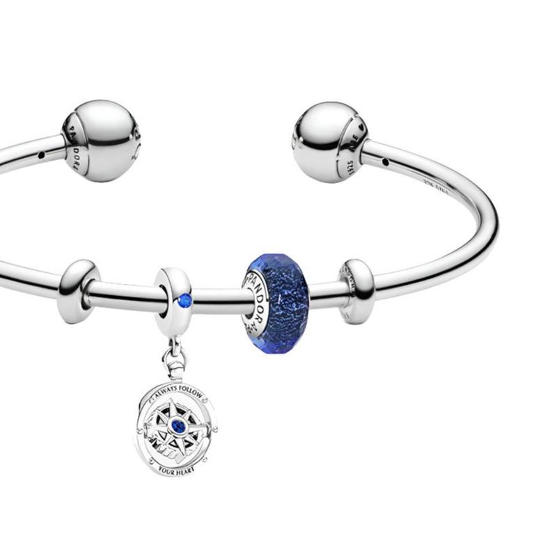 Pandora Trendy 925 Silver Bracelet for Women BTS Bracelet Set