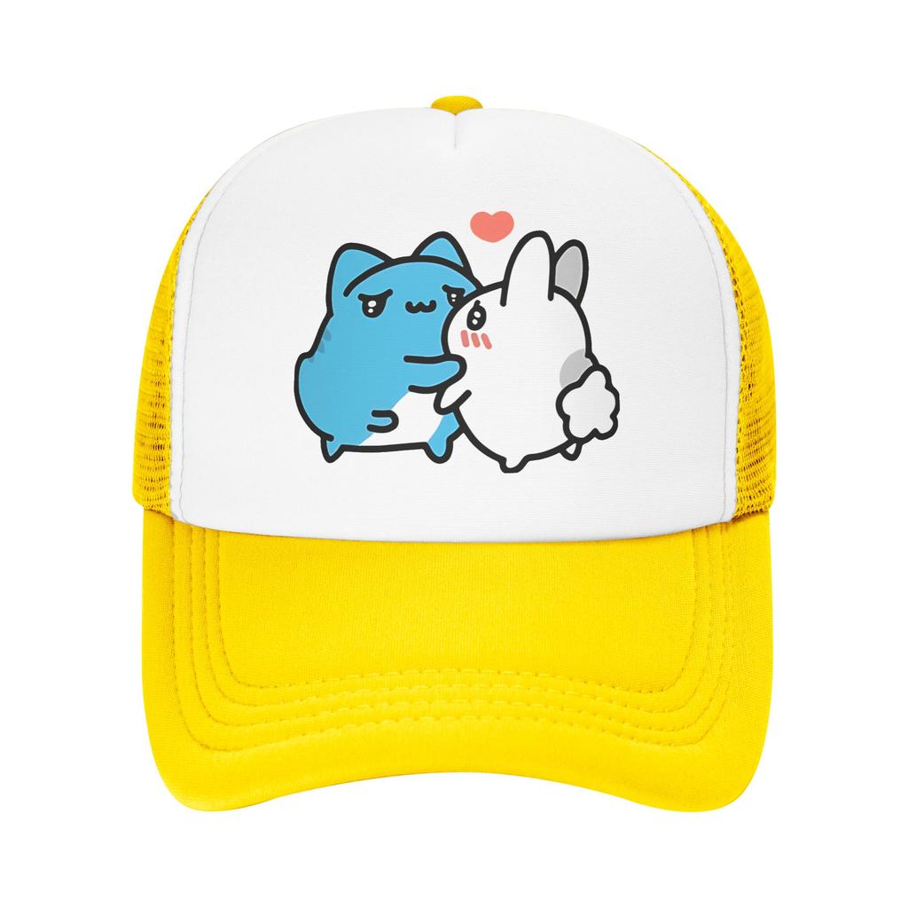 Characters Trucker Hats Unisex Hat Trucker Hat Sun Hats Adjustable Polyester Mesh Baseball Cap Washable
