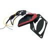 Durable Motorcycle License Plate Bracket Portable Frame with LED Light for S1000RR Motorbike