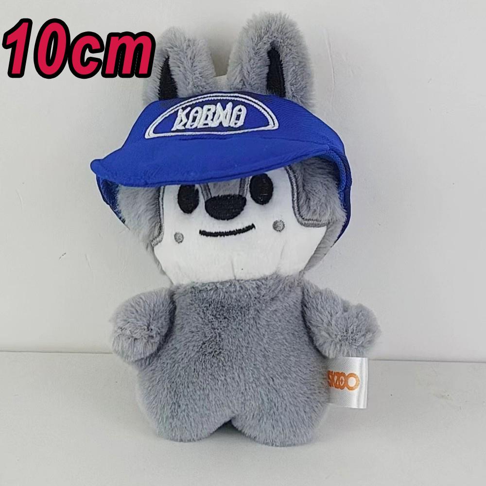 Neuer SKZOO Schlüsselanhänger Plüschtier Stray Kids KARMA Plüschtier Puppe SKZ Kuscheltier Kinderspielzeug, Bangchan, Felix, Hyun Jin Fan-Geschenk