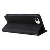 For iPhone 16e Leather Case Wallet Stand Color Splicing Phone Cover