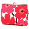 [Marimekko] Pouch Women's MARIMEKKO 037773 001 White/Red [Parallel Import] Approximately 7.9 inches wide x 5.8 inches tall