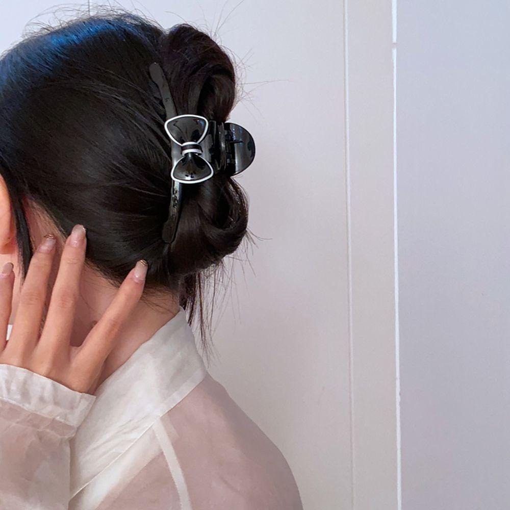 

Женский головной убор для купания в корейском стиле, заколки-крабы, банты, когти, женские заколки для волос, аксессуары для волос