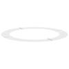 Tree Ring Suitable for Flat Tree Trunk White Ø90   120 Cm Steel