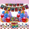 Set de Decorare Petrecere Aniversară Garten Of Banban Cu Banner cu Balon și Baloane Inserate
