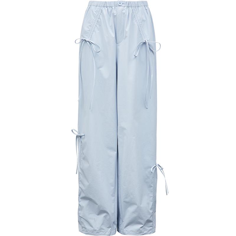 

ONLY Women s 2025 Spring Workwear Loose Long Casual Pants L