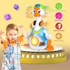 EastSun Baby Hip Hop tanzende musikalische Gans Spielzeug singend krabbelnd gehend Ente Spielzeug für 12 18 Monate Kleinkind Geschenk für 1 2 Jahre alte Jungen Mädchen