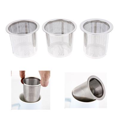 Mesh Tee-Ei Sieb Blattfilter Lecks Sieb Metallbecher Edelstahl