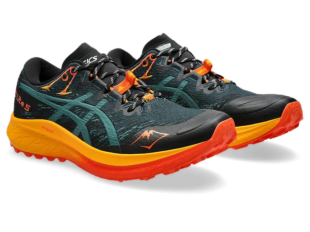 Trail running shoes ASICS black size EU 42.5 Fuji Lite 5