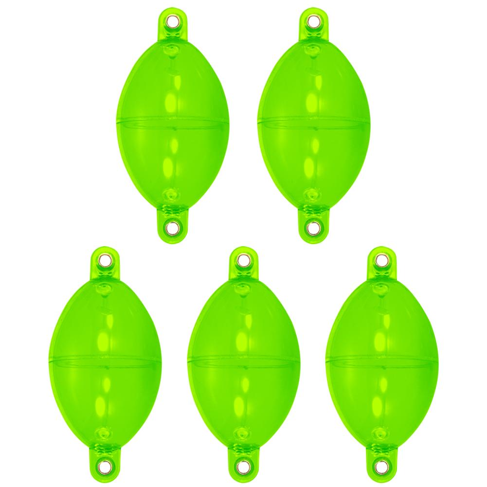 5x Water Injection Bubble Floats Hollow Ball Floating Buoy Bobber Fishing Tackle
