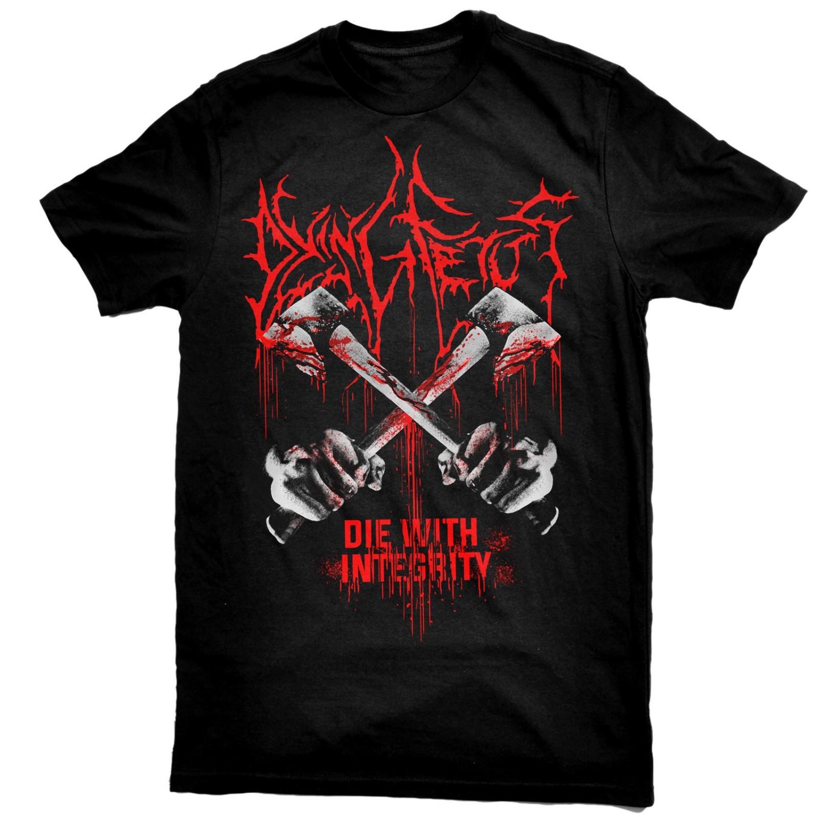 

DYING FETUS Die With Integrity T-Shirt NEW! Relapse Records TS4496 S