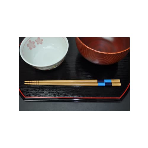 Aoba Ancient Chopsticks, 22.5cm, Japanese Style, Guest Chopsticks, Smooth Bamboo, 527350, Pack of 5