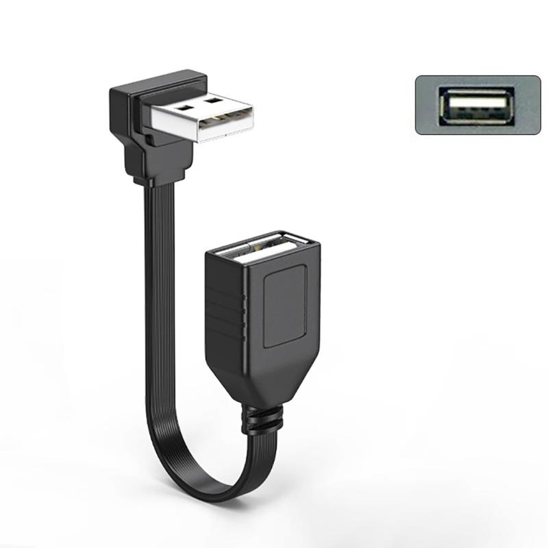 Adjustable USB 2.0 Extension Cable Male to Female Charging Data Cable for Computer and Peripherals Devices