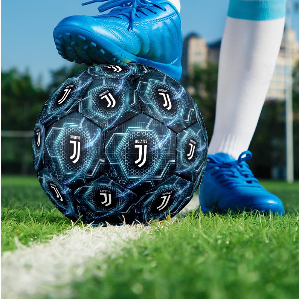 Pallone da calcio a tema Juventus FC Taglia 5 Pallone da calcio Tocco Morbido Pallone da calcio Professionale per Allenamento per Sport all'Aperto