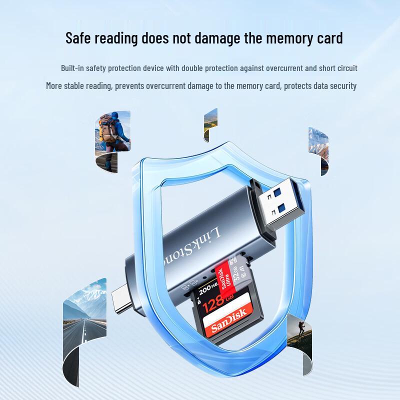 LianTuo Universal SD/TF Card Reader