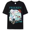 Frieren Cotton T-Shirt Beyond Journey's Gifts Shirt All Sizes End Fern Stark Girl Anime 3