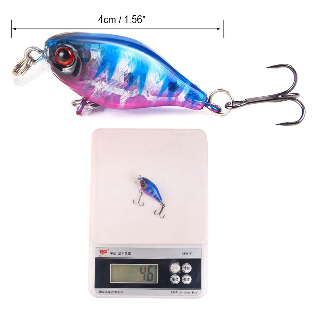 1set Lure Bait Rock Minnow Bait Vibrating Swing Bass Bionic Fish Bait Diving Bait Electroplated Lure Color Small Fish Lure