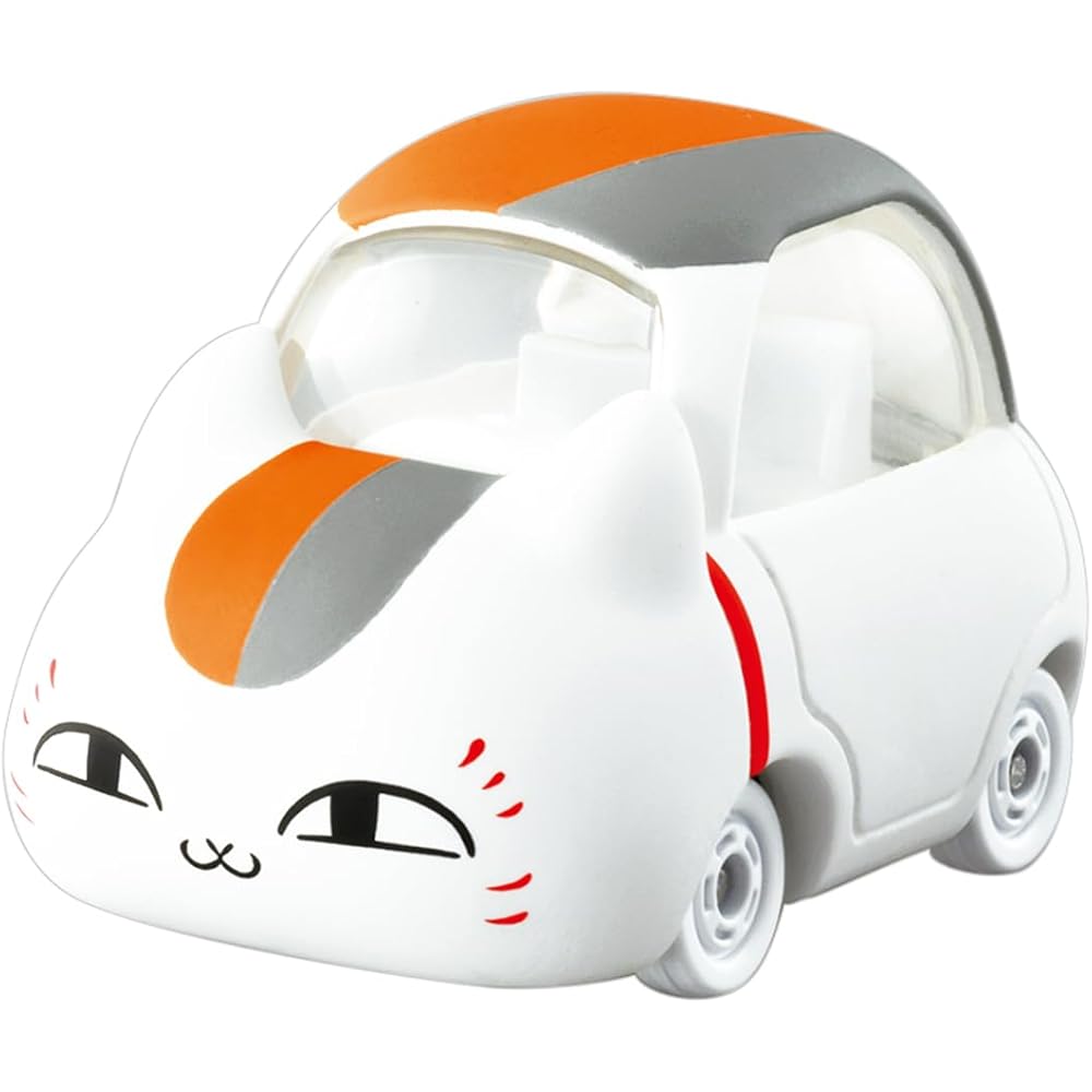 Takara Tomy Tomica Dream Tomica No.166 Natsume s Book of Friends Nyanko-sensei Mini Car Toy for Ages 3 and Up
