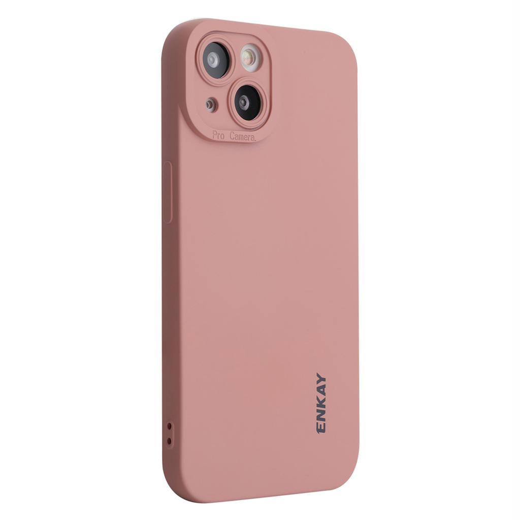 ENKAY HAT PRINCE For iPhone 15 Plus Case Precise Cutout Bump Proof Liquid Silicone Phone Cover
