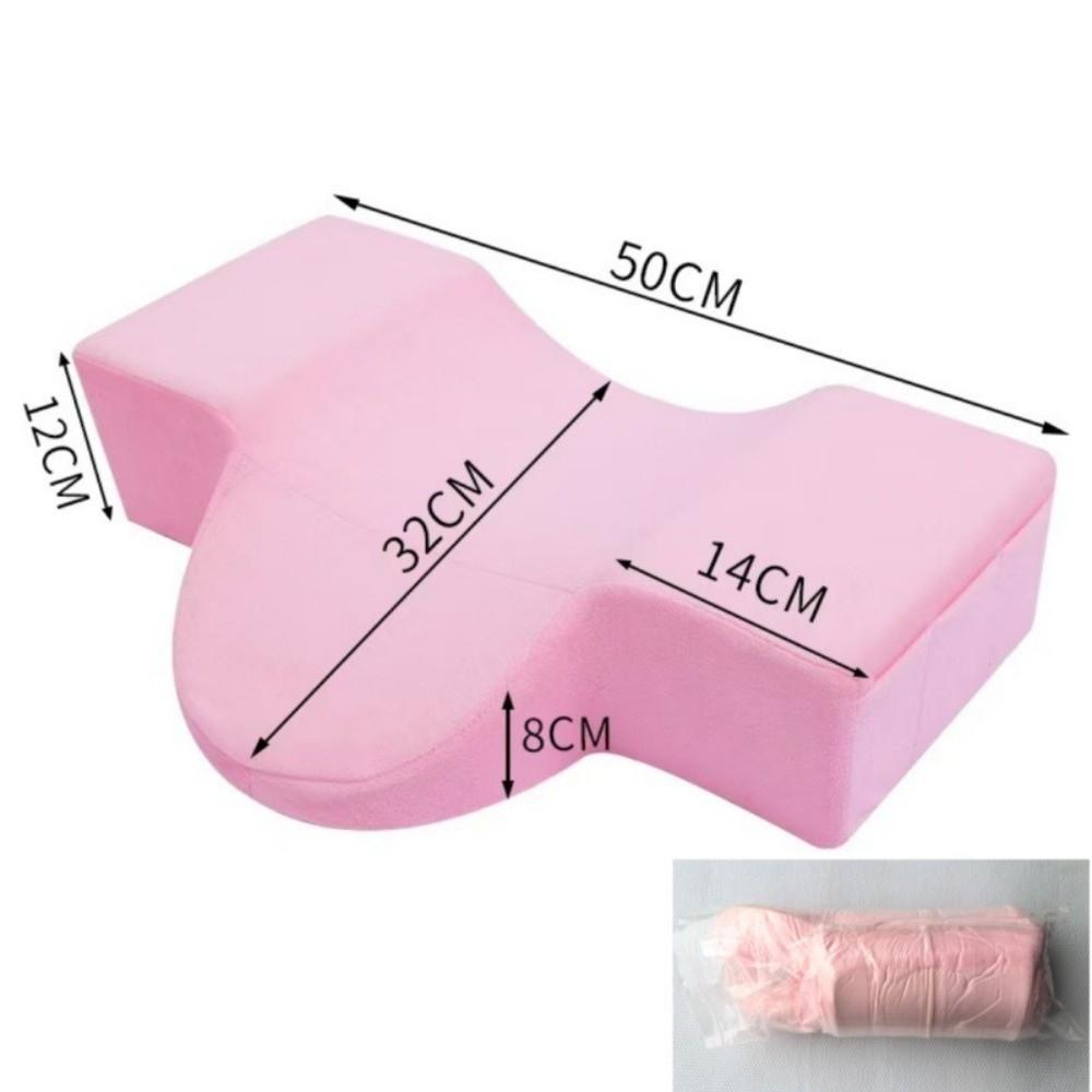 Memory Foam Eyelash Pillow Ergonomic Curve Eyelid Support Cushion Neck Support Pillow Comfortable Butterfly Shape