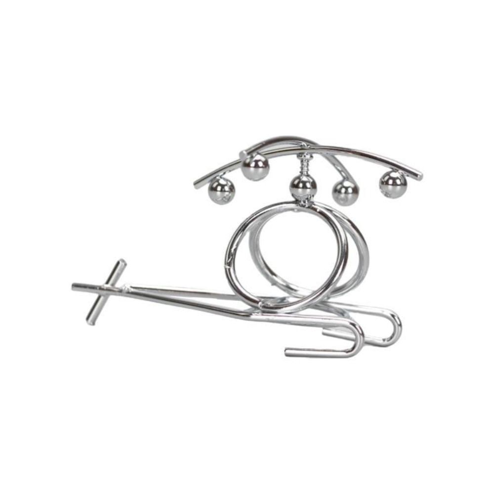 Home Decor Balance Iron Man Ornaments Pendulum Cradle Decompression Desk Toy Home Office