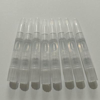 1.5ML Transparent Silicone Rotating Pen for Hairdressing, Pet Scissors, and Electric Clipper Oil