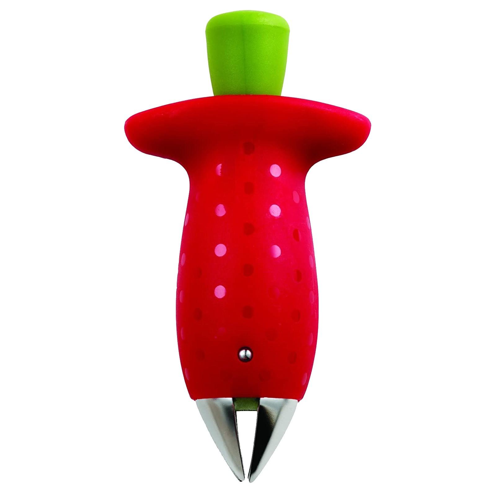 

Strawberry Stem Remover Carrot Tomato Strawberry Huller Vegetable Leaf Remover красный