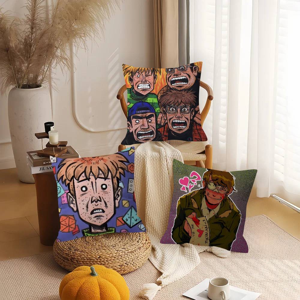 ANIME Eltingville Club pillow cover sofa cushion cover home room decoration children gift