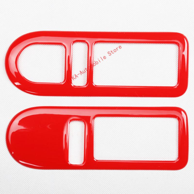 For volkswagen VW beetle 2003-2010 black carbon fiber Interior handle bowl protector switch ide trim cover 2005 2009 2006