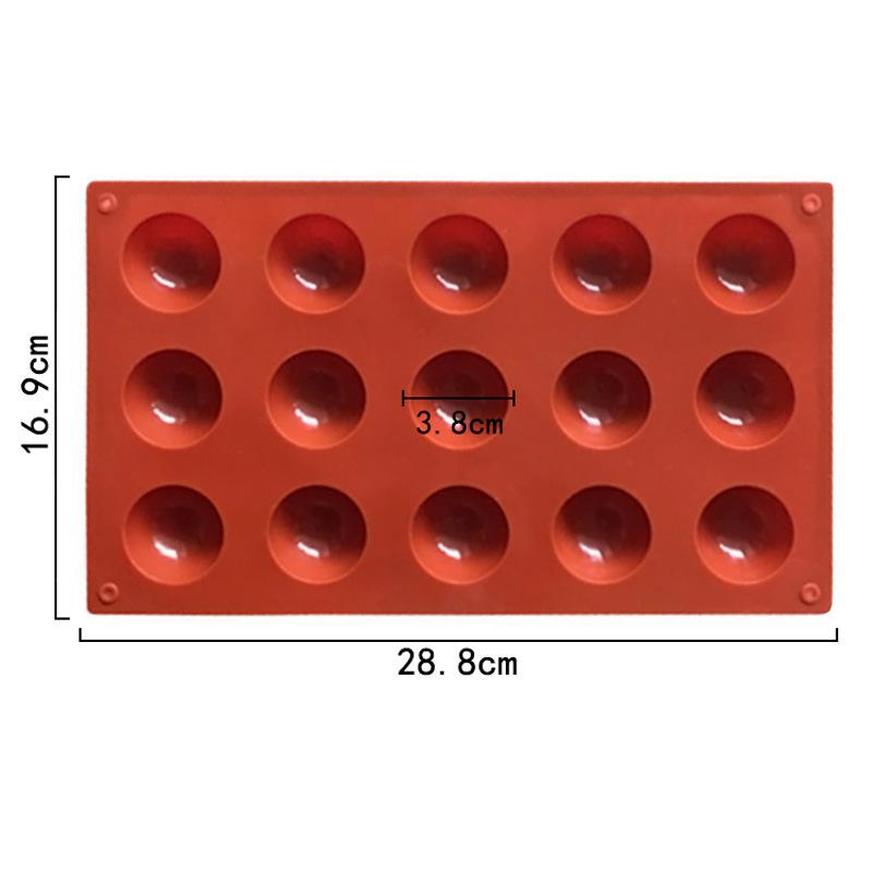 

Полусферическая силиконовая форма для выпечки, полушариков, шоколадных конфет, муссовых тортов, кондитерских инструментов, круглых толстых бомбочек, кухонных принадлежностей